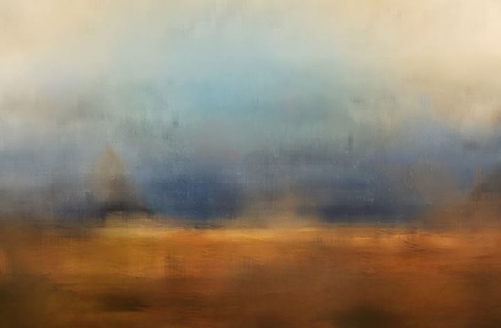 foggy automn morning